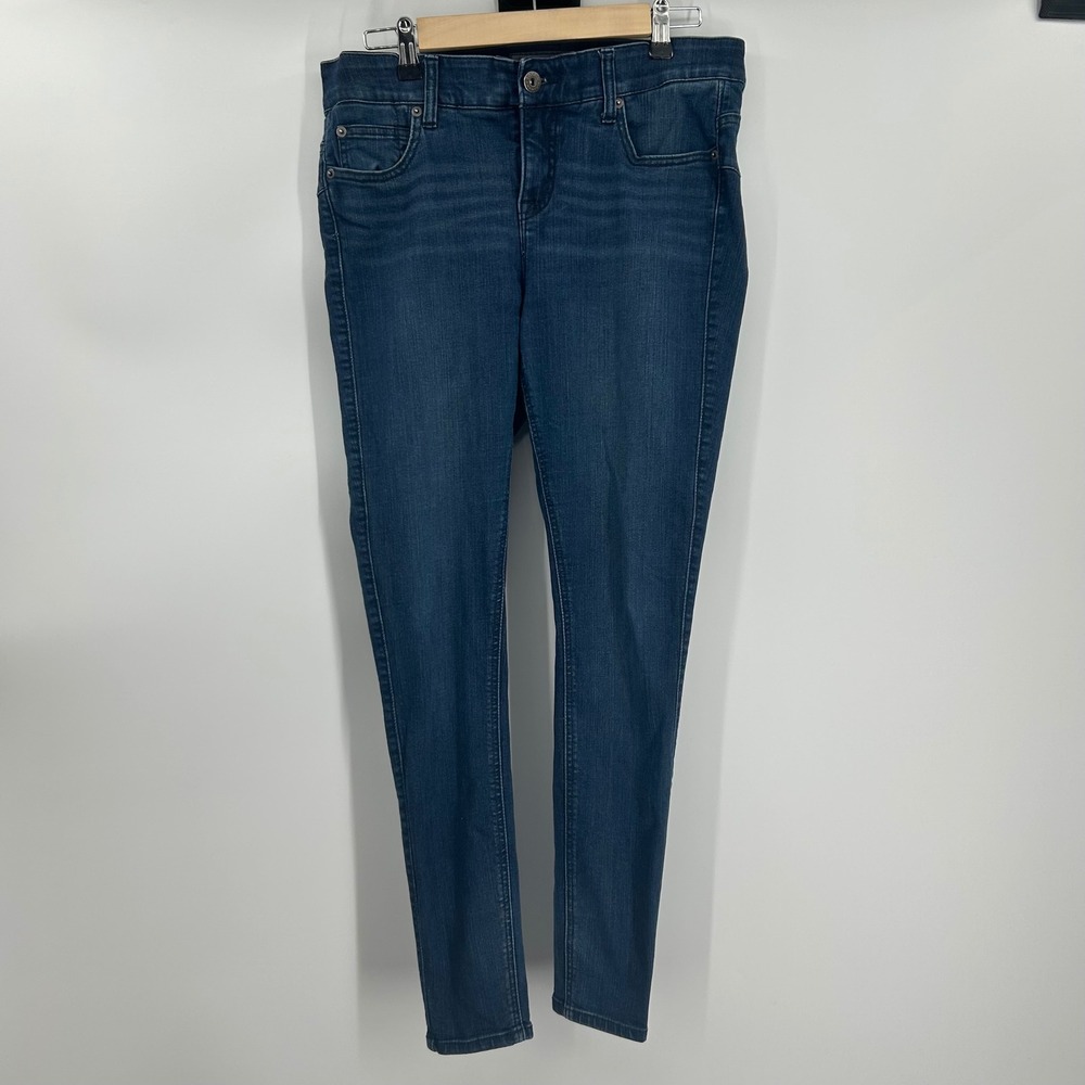 Torrid‎ Premium The Skinny Jeans Womens 10R Dark Wash Stretch Comfort Waist Blue
